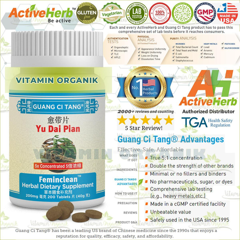 FEMINCLEAN - Obat Keputihan Infeksi Jamur & Masalah Kewanitaan TCM Herbal ORIGINAL USA