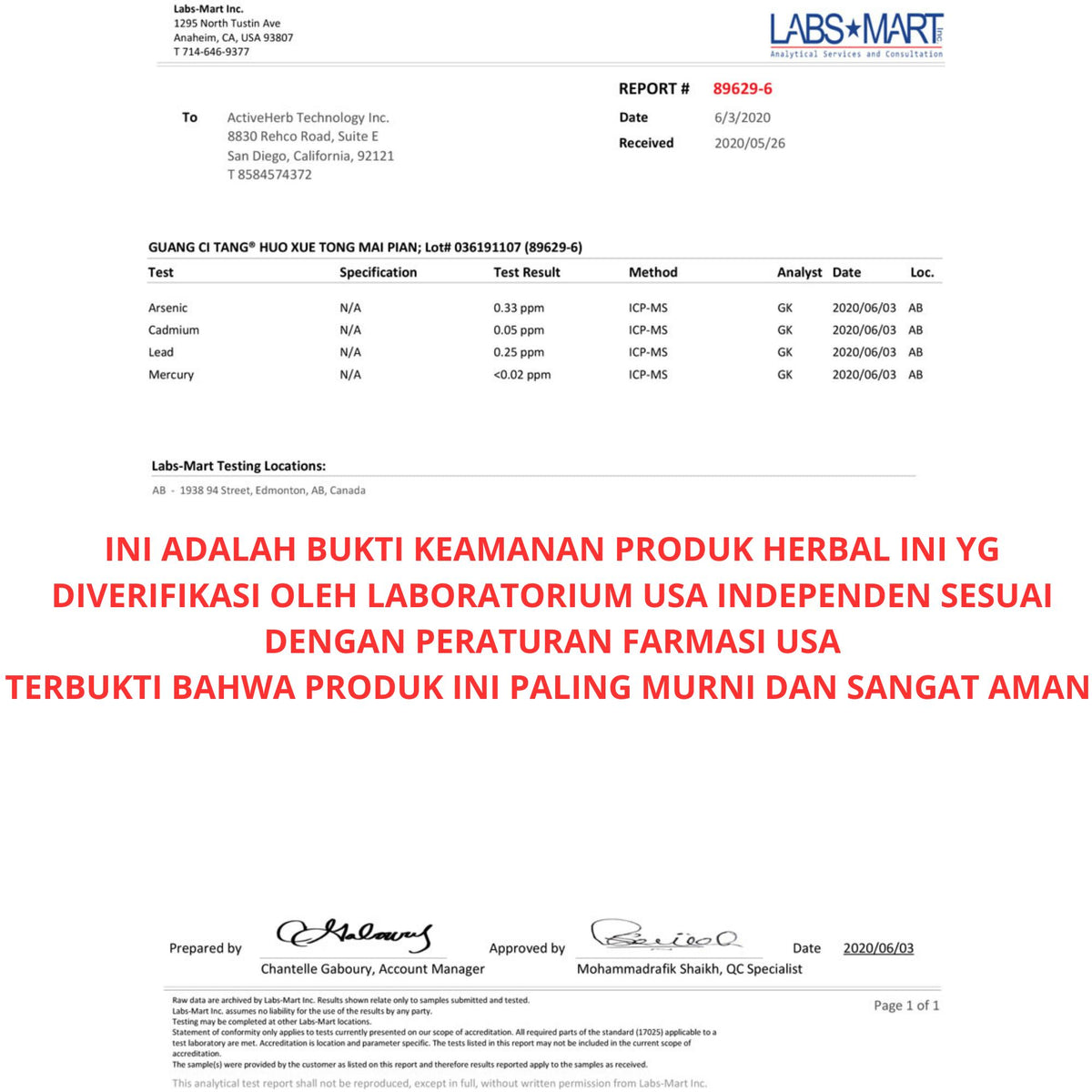 CIRCUFINE - Herbal Pelancar Peredaran Darah & Menjaga Kesehatan Pembuluh Darah GUANG CI TANG TCM hERBAL Original USA