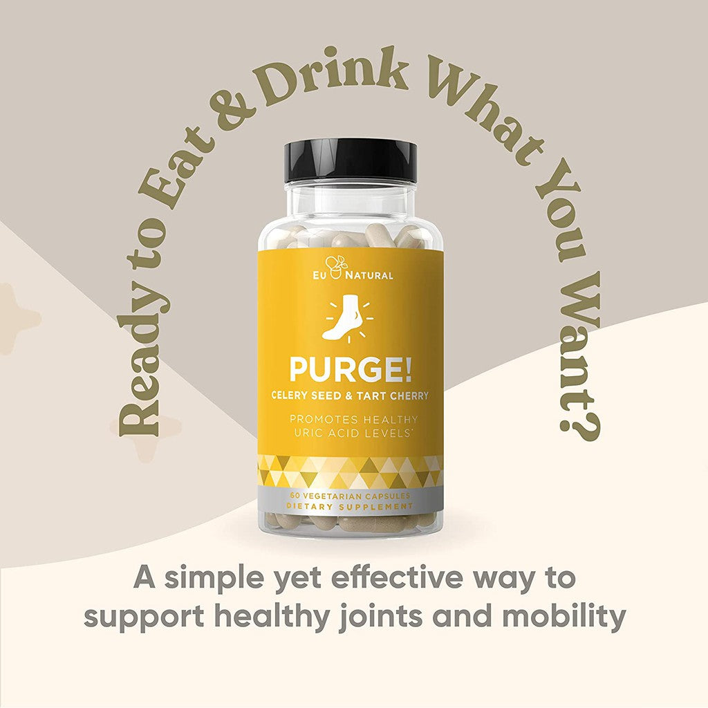 EuNatural / Eu Natural Purge (Tart Cherry) Obat Asam Urat / Uric Acid & Gout Herbal USA