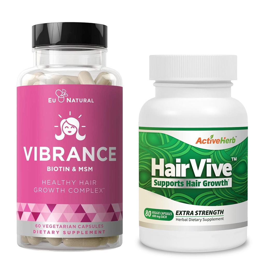 HAIRVIVE - Obat Botak / Kebotakan / Rambut Rontok / Penumbuh Rambut / Uban TCM Herbal ORIGINAL USA