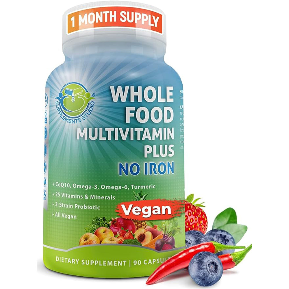 Multivitamin Wholefood Multivitamin PLUS + Probiotic ORIGINAL Supplement Studio USA