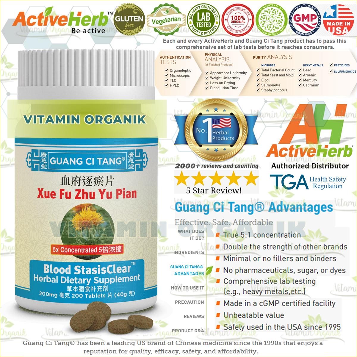 Blood Stasisclear - Obat Kanker / Tumor / Jantung / Stroke / Migrain  TCM HERBAL ORIGINAL USA