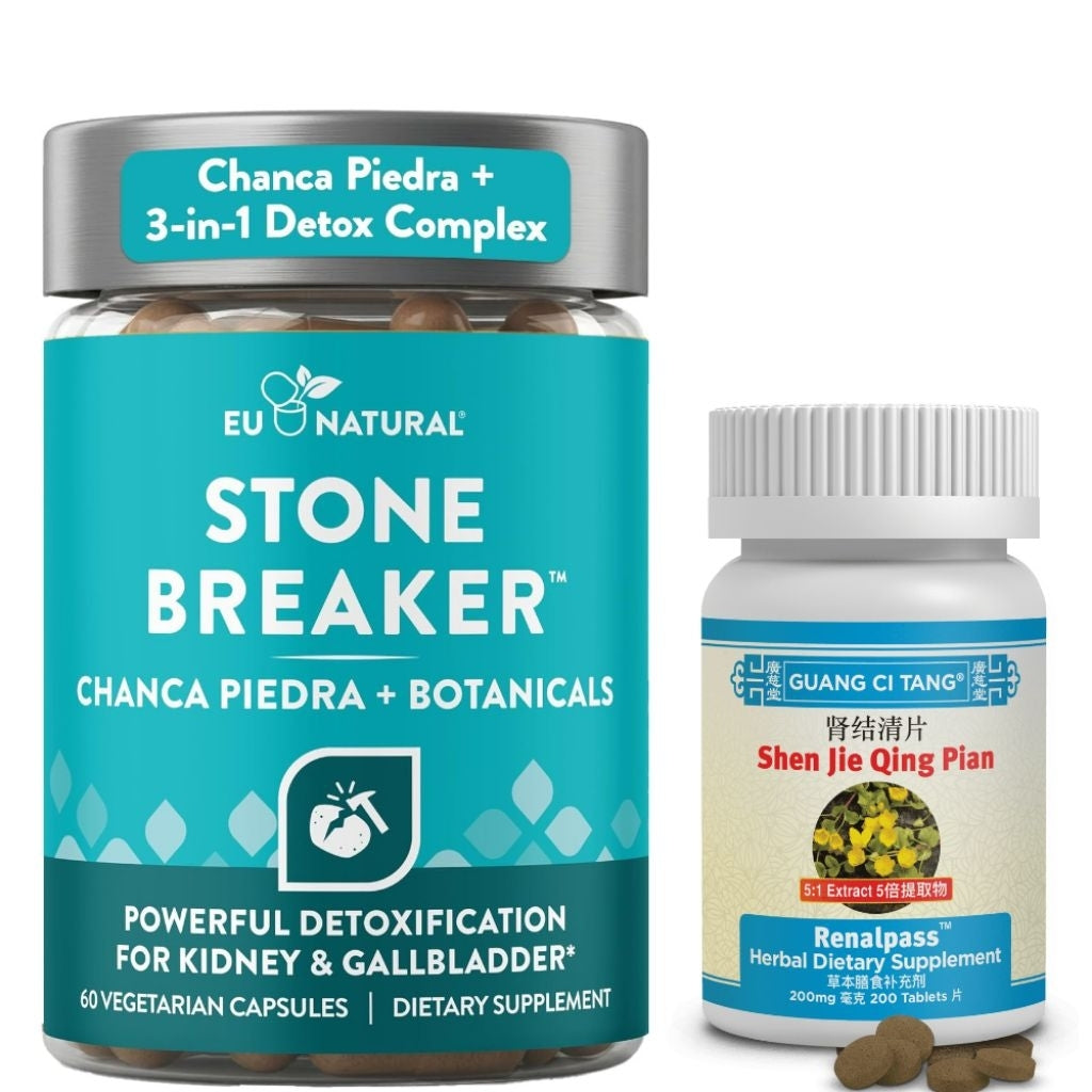 EuNatural / Eu Natural Stone Breaker Obat Penghancur Batu Ginjal / Empedu Herbal AMPUH Tanpa Operasi