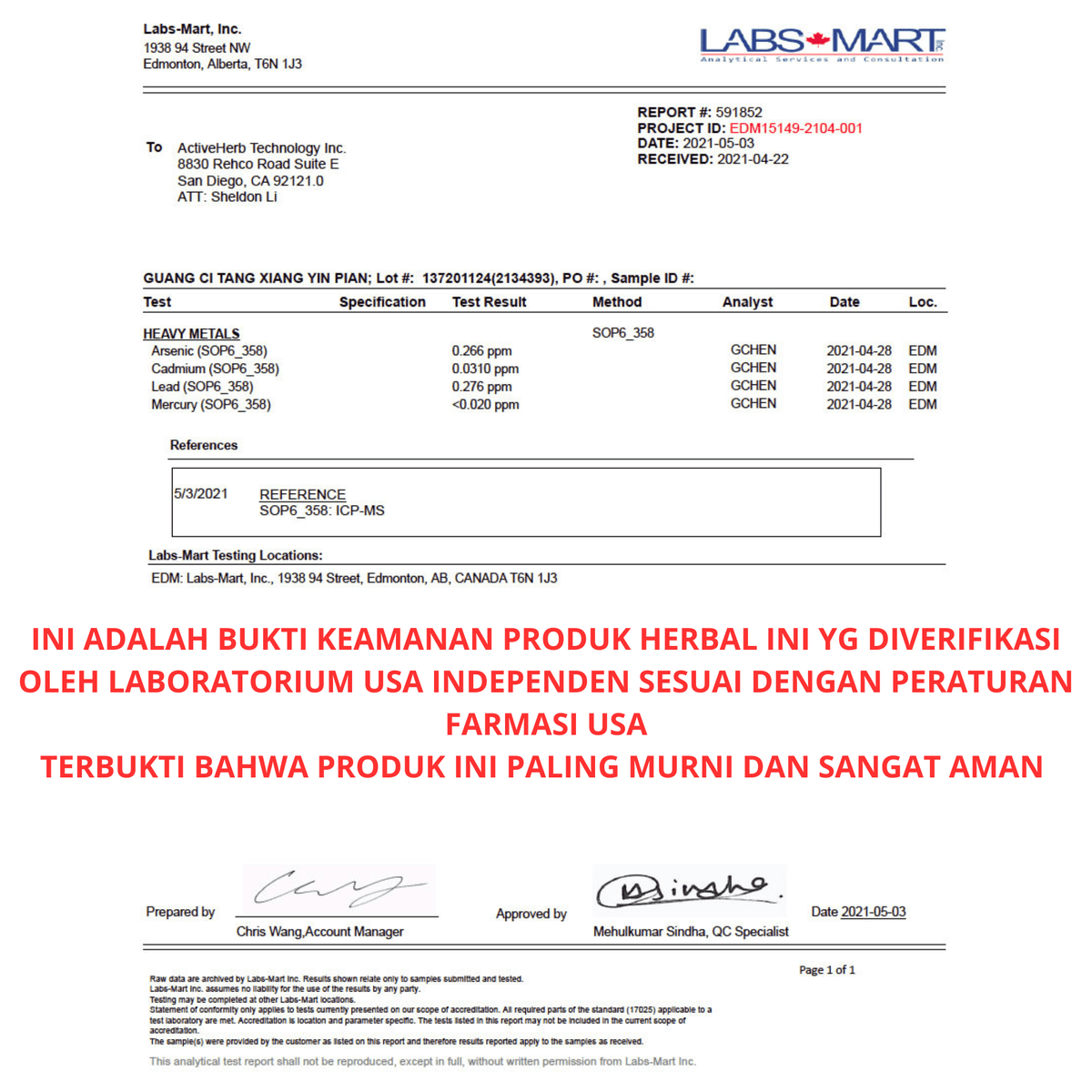 VoiceGOLD - Obat Suara Hilang - Serak - Parau & Infeksi - Radang Tenggorokan TCM Herbal ORIGINAL USA