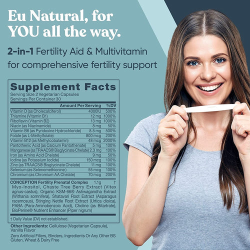 Eunatural / Eu Natural Conception For HER / Women Obat Penyubur Kandungan Wanita & Obat PCOS
