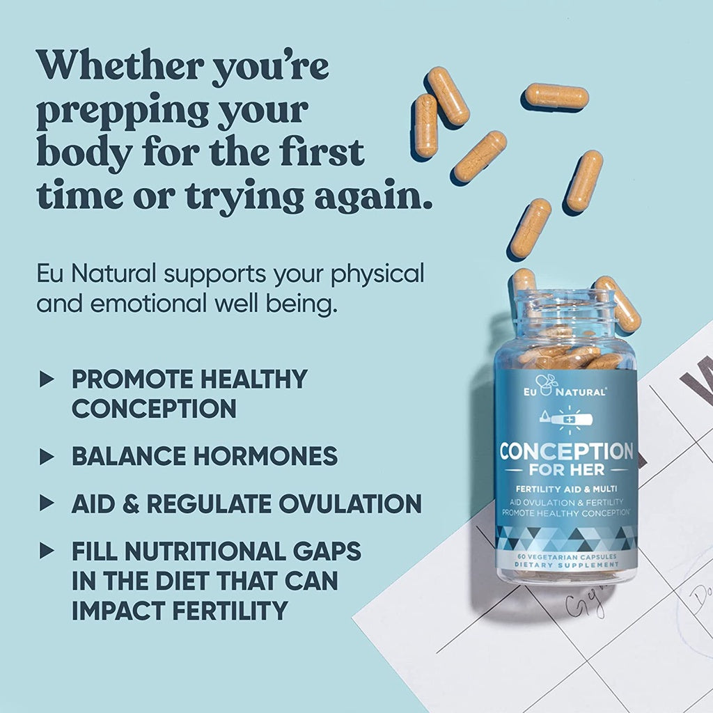 Eunatural / Eu Natural Conception For HER / Women Obat Penyubur Kandungan Wanita & Obat PCOS