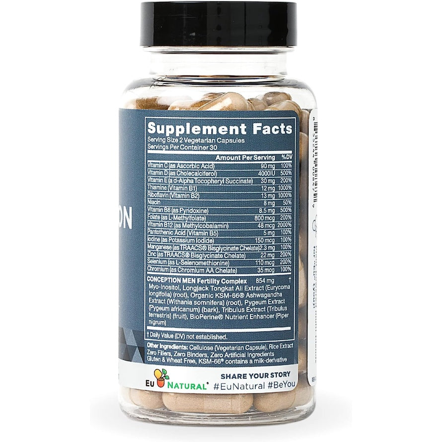 Eunatural / Eu Natural Conception for HIM Obat Penyubur / Penambah / Pengental Sperma Pria ORI USA