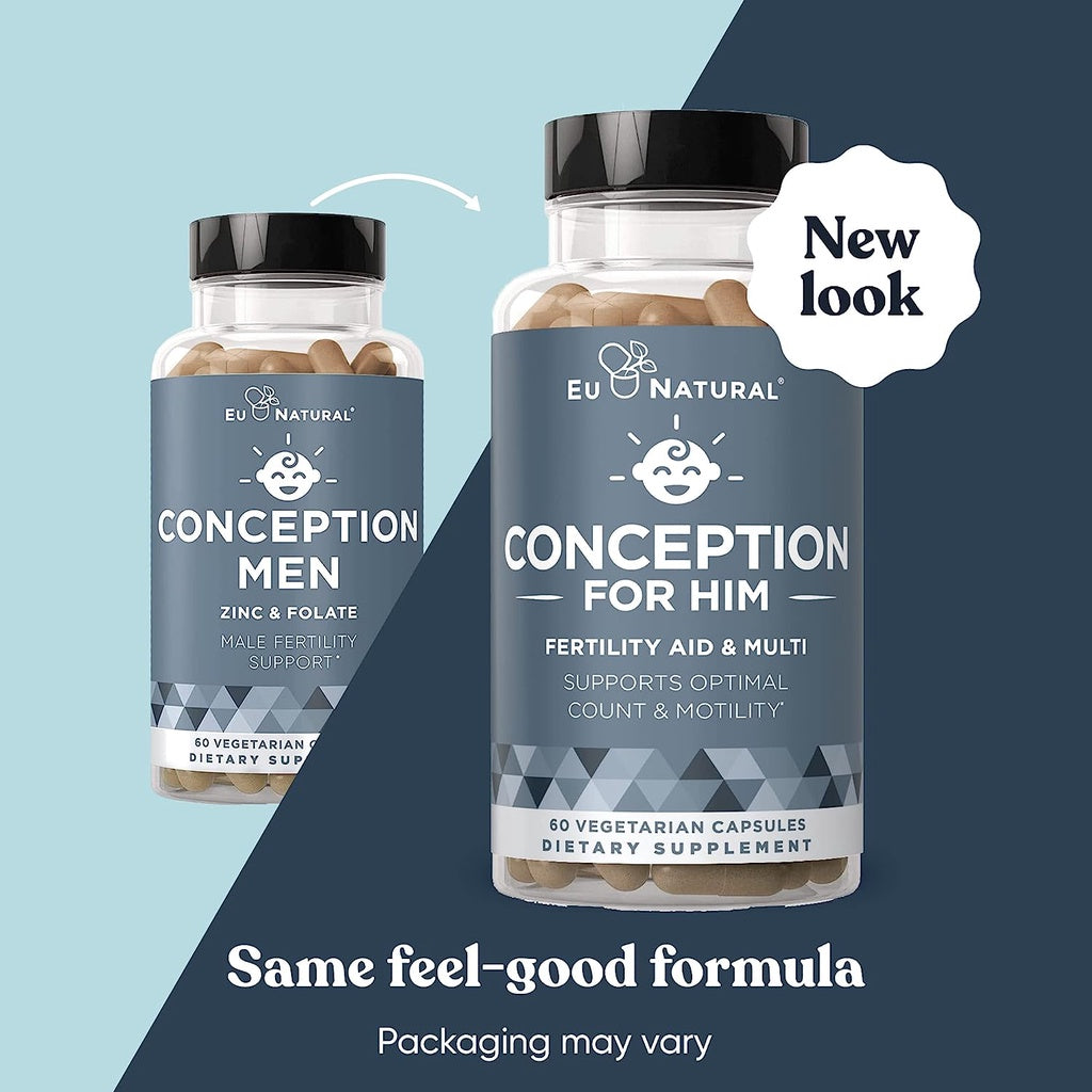 Eunatural / Eu Natural Conception for HIM Obat Penyubur / Penambah / Pengental Sperma Pria ORI USA