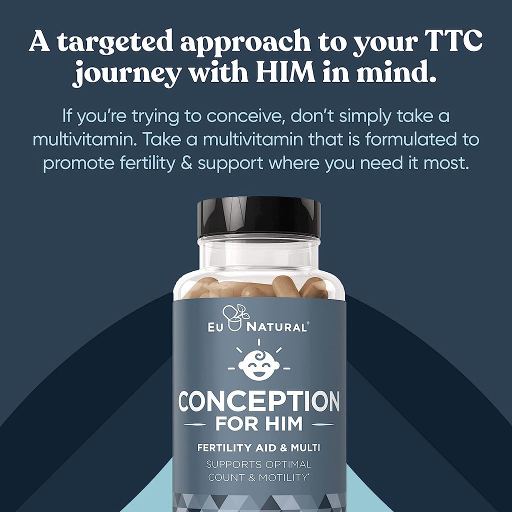 Eunatural / Eu Natural Conception for HIM Obat Penyubur / Penambah / Pengental Sperma Pria ORI USA
