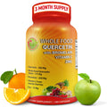 Quercetin & Bromelain + ZINC + VITAMIN C + Whole Foods ORGANIC 180 Capsules Supplements Studio USA
