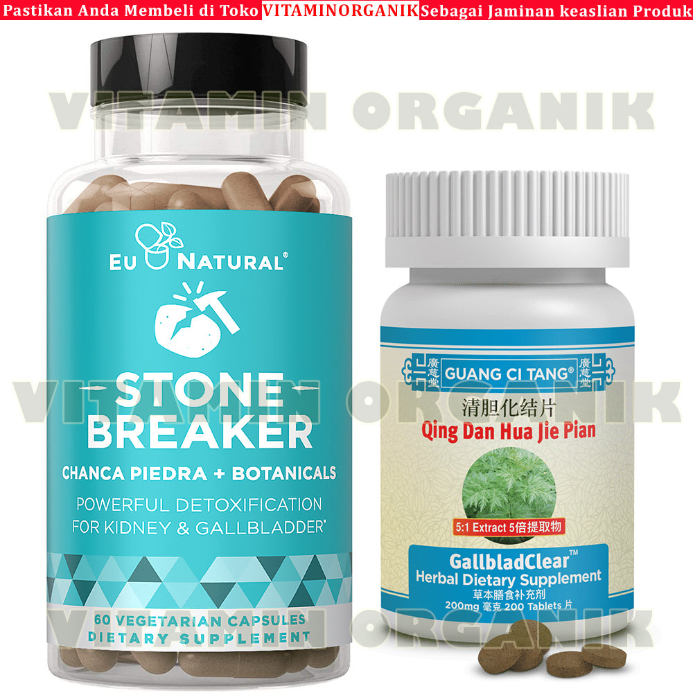 EuNatural / Eu Natural Stone Breaker Obat Penghancur Batu Ginjal / Empedu Herbal AMPUH Tanpa Operasi