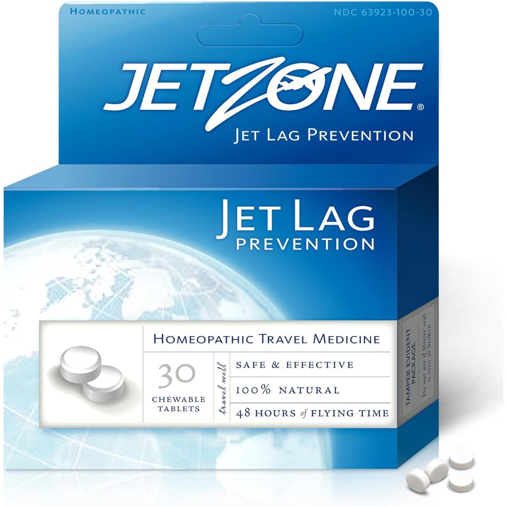 JETZONE Herbal Anti Jet Lag / JetLag / Susah tidur / Insomnia 30 Tablet - 100% Natural Original USA