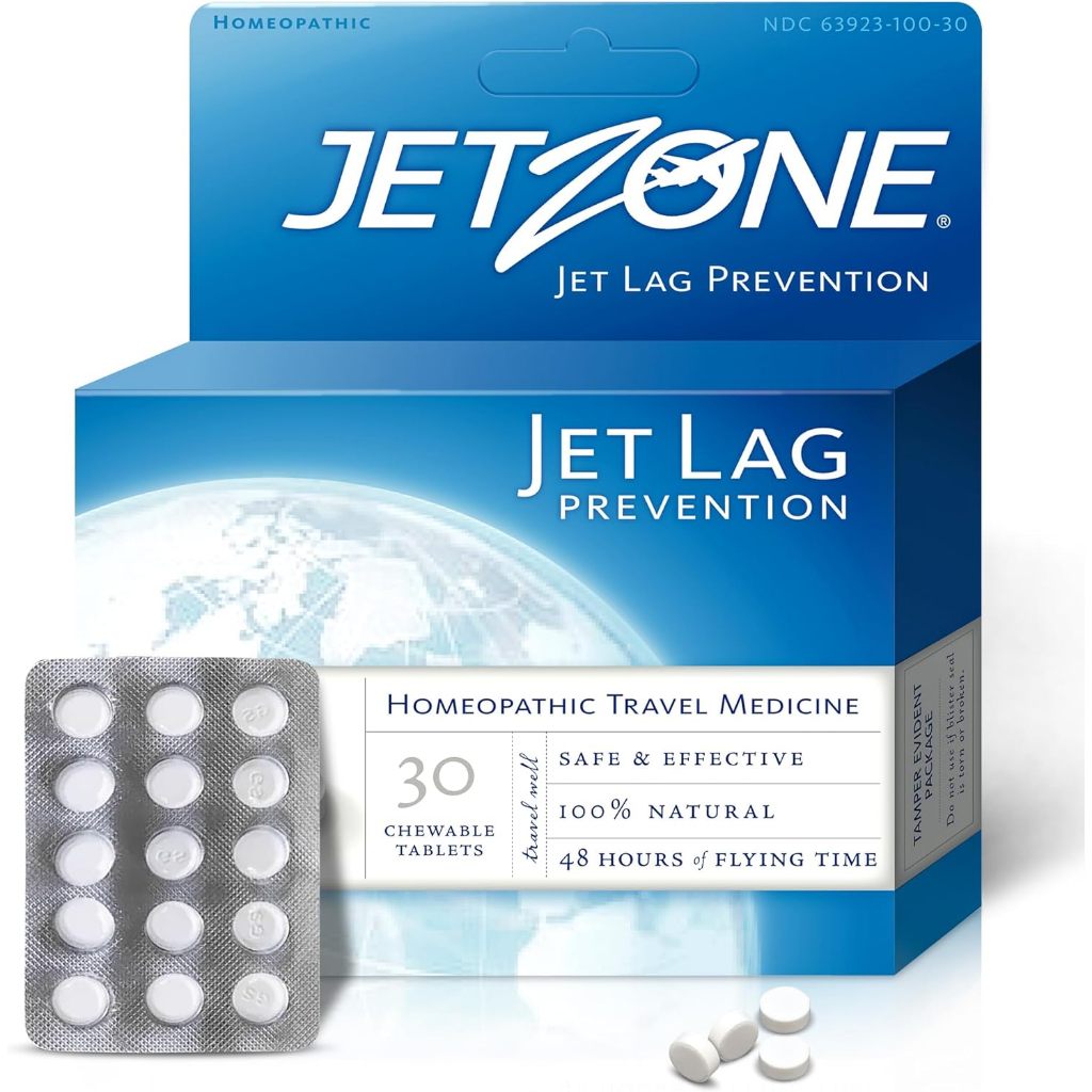 JETZONE Herbal Anti Jet Lag / JetLag / Susah tidur / Insomnia 30 Tablet - 100% Natural Original USA