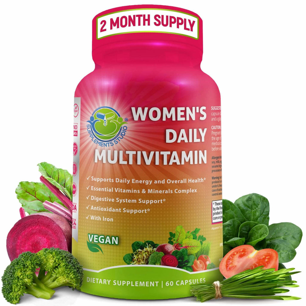 Multivitamin For Women VEGAN Supplement Studio 60 Kapsul Original USA