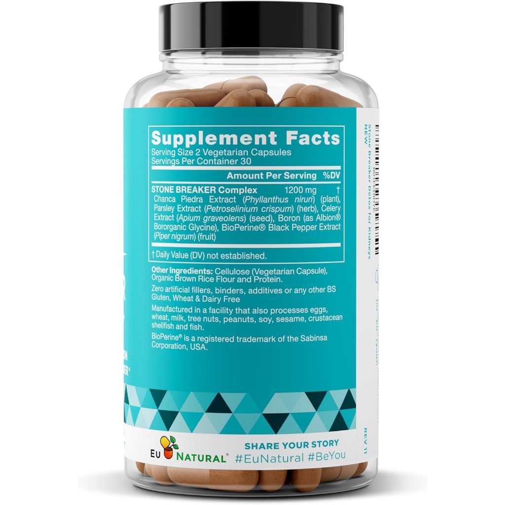 EuNatural / Eu Natural Stone Breaker Obat Penghancur Batu Ginjal / Empedu Herbal AMPUH Tanpa Operasi