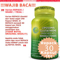 Liposomal GLUTATHIONE (L- Glutathione / REDUCED) 500Mg + WholeFoods 120 Cap Supplement Studio Original USA