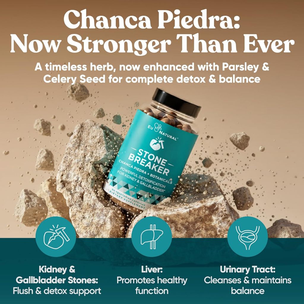 EuNatural / Eu Natural Stone Breaker Obat Penghancur Batu Ginjal / Empedu Herbal AMPUH Tanpa Operasi