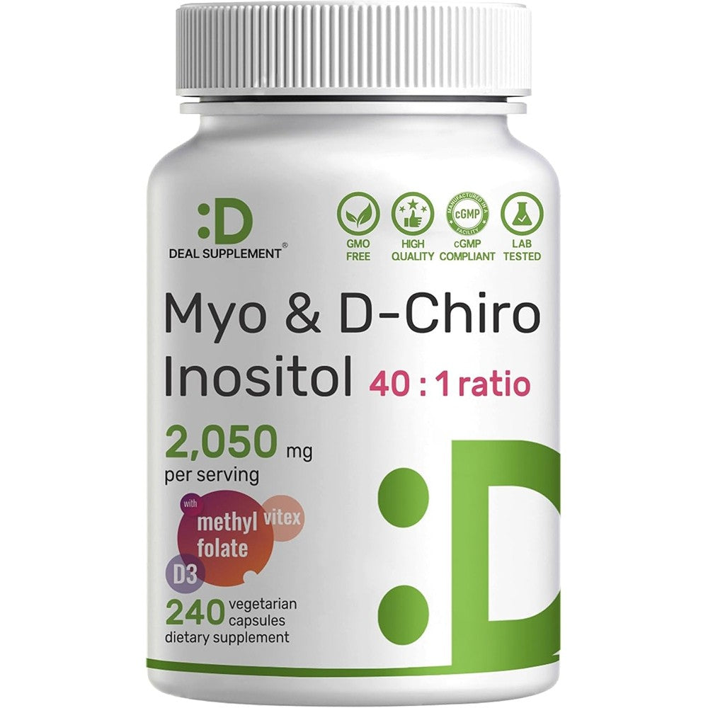Eu Natural / Eunatural REGULATE - Myo-Inositol & D-Chiro 40:1 120  Kapsul - Obat PCOS & Penyubur Kandungan Wanita Original USA