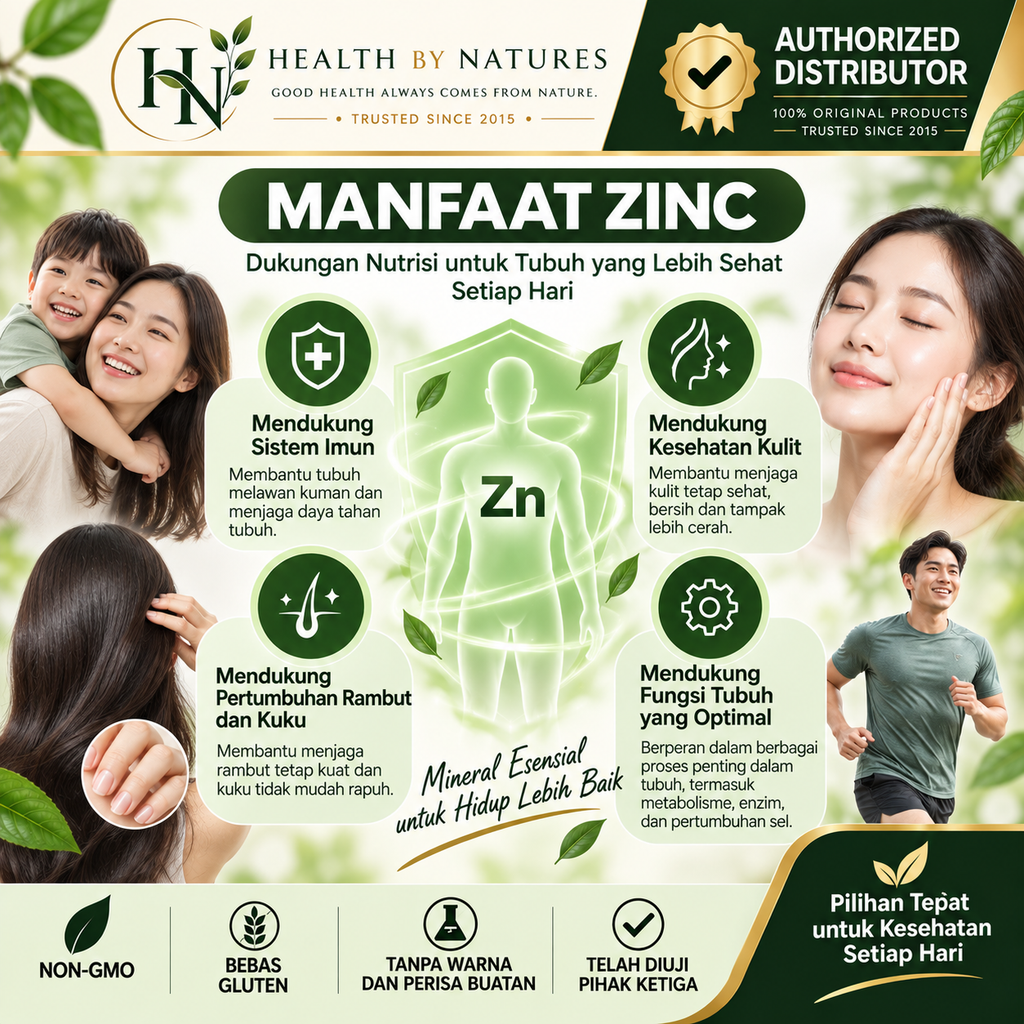 NatureBell Zinc Picolinate 100 mg 240 Capsules Non-GMO Gluten Free