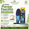 Dr. Scholl's Plantar Fasciitis Orthotic Insoles Women Original USA - Sol Sepatu Nyeri Tumit & Telapak Kaki