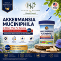 Probiotik probiotic Akkermansia Muciniphila 2 Billion TFUs | Membantu Menjaga Kesehatan Usus dan Keseimbangan Mikrobiota | meningkatkan imun tubuh | Chicory Inulin | 60 Veggie Capsules