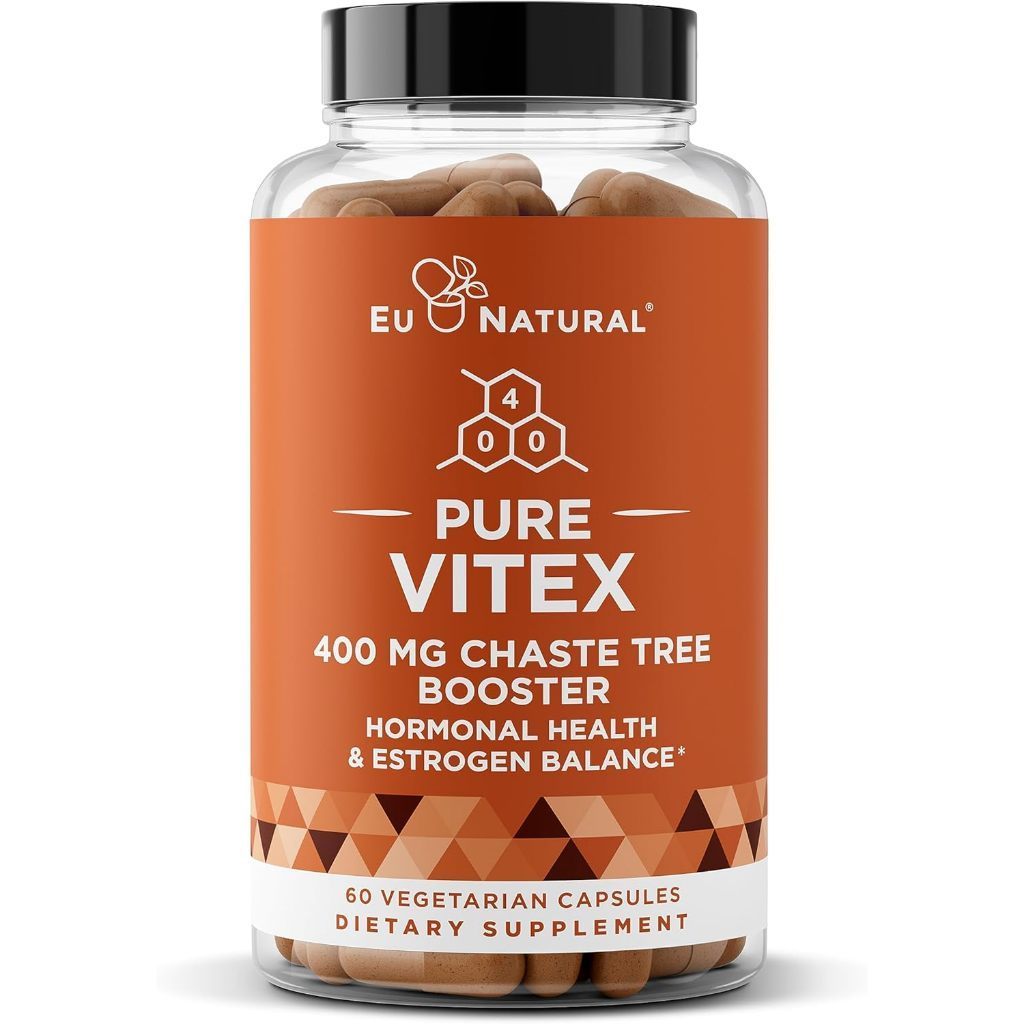 Eunatural VITEX / CHASTE TREE BERRY / ChasteBerry 400 Mg - 60 Kapsul Original USA